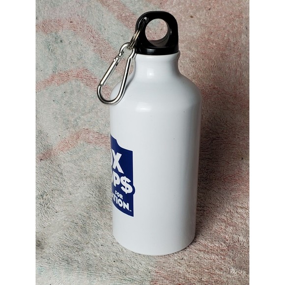 Box Tops for Education Water Bottle New w/Lid 16oz White Promotional Edu… - Picture 3 of 4